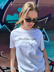 Dr.Moose T-Shirts T-Shirt She'll Be Right T-Shirt