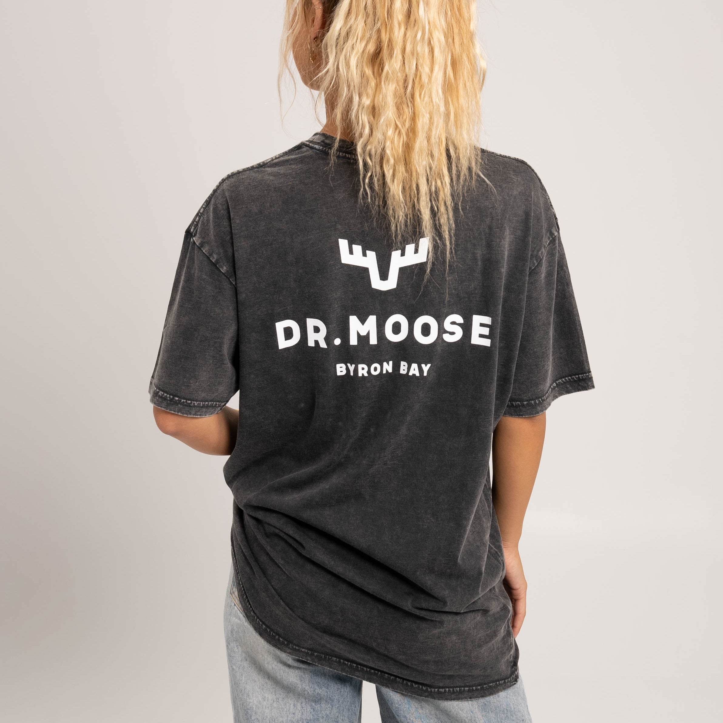  M Dr. Moose Antlers Stonewash T-Shirt