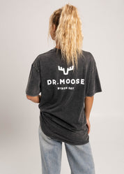 Dr.Moose T-Shirts T-Shirt Stonewash / M Dr. Moose Antlers Stonewash T-Shirt