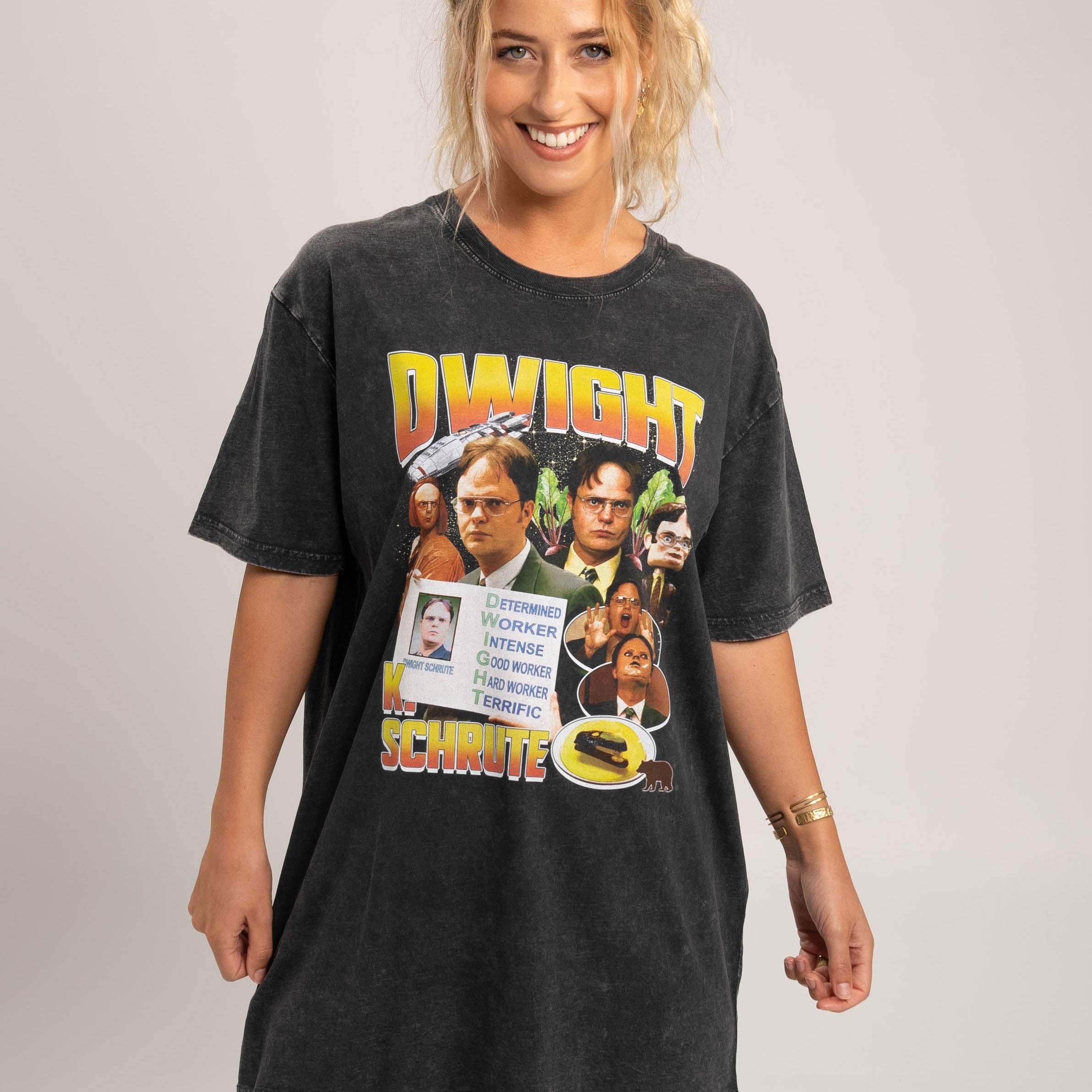  S Dwight's 90's Bootleg Rap T-Shirt