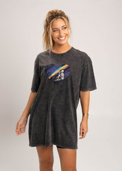 Dr.Moose T-Shirts T-Shirt Stonewash / S Existential Skeleton T-Shirt