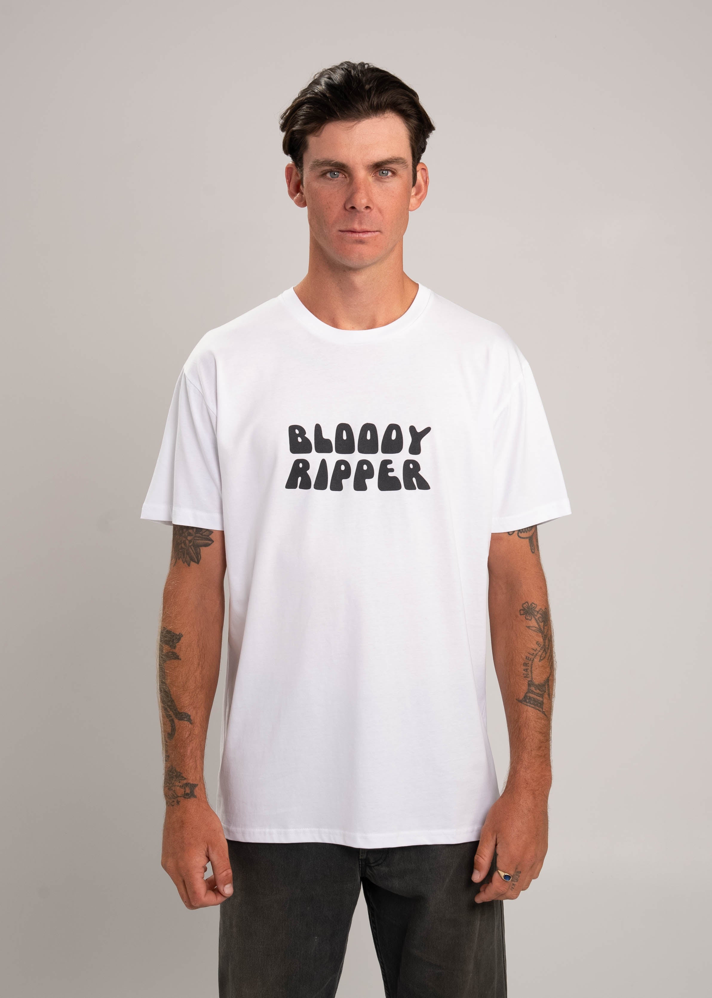 Dr.Moose T-Shirts T-Shirt White / L Bloody Ripper T-Shirt