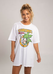 Dr.Moose T-Shirts T-Shirt White / L Chronic the Hedgehog T-Shirt