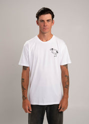 Dr.Moose T-Shirts T-Shirt White / M Bin Chicken You Out T-Shirt