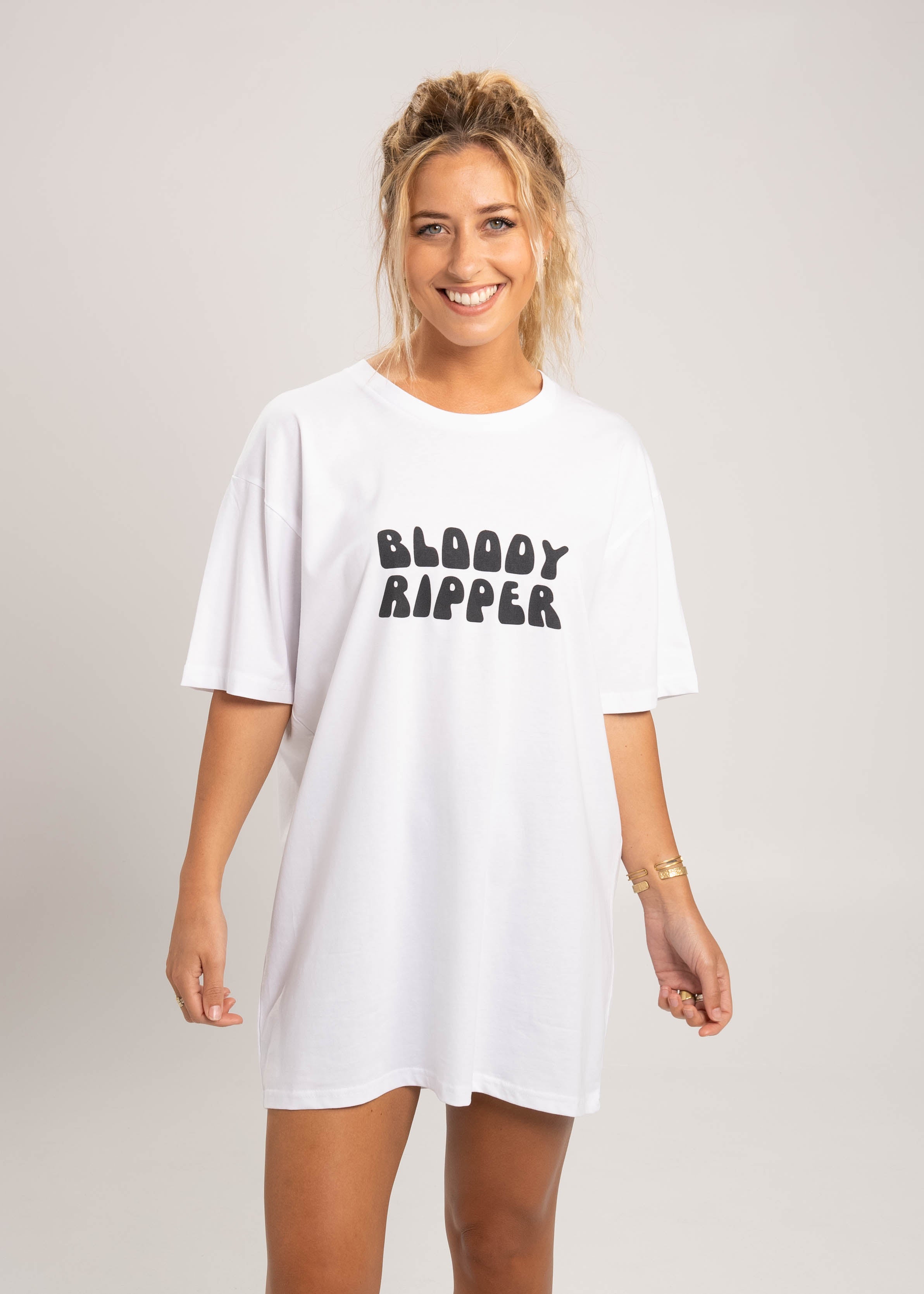 Dr.Moose T-Shirts T-Shirt White / M Bloody Ripper T-Shirt