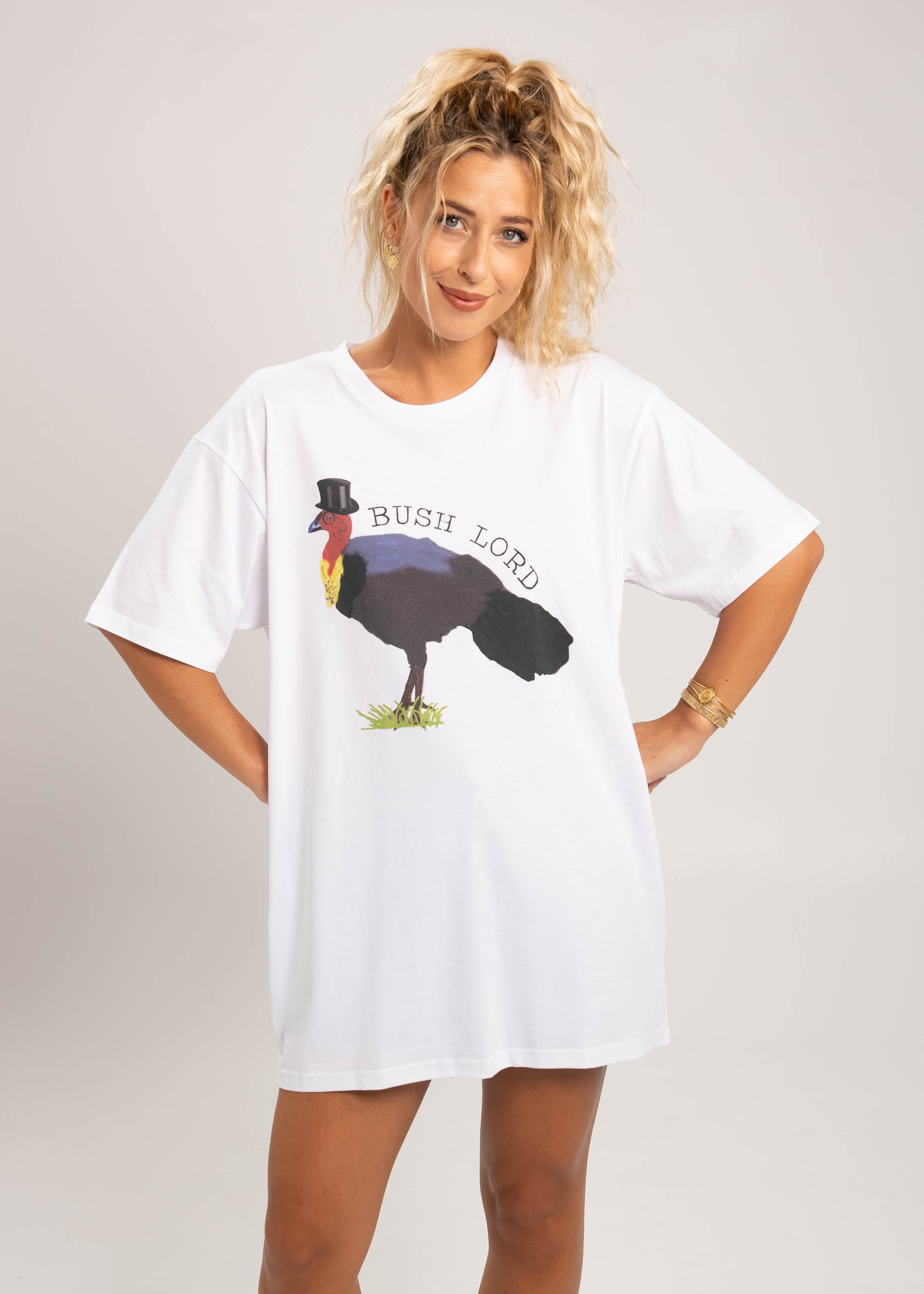 Dr.Moose T-Shirts T-Shirt White / M Bush Lord T-Shirt