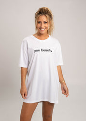 Dr.Moose Byron Bay T-Shirt You Beauty  Aussie FUnny T-Shirt