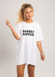 Dr.Moose T-Shirts T-Shirt White / S Bloody Ripper T-Shirt