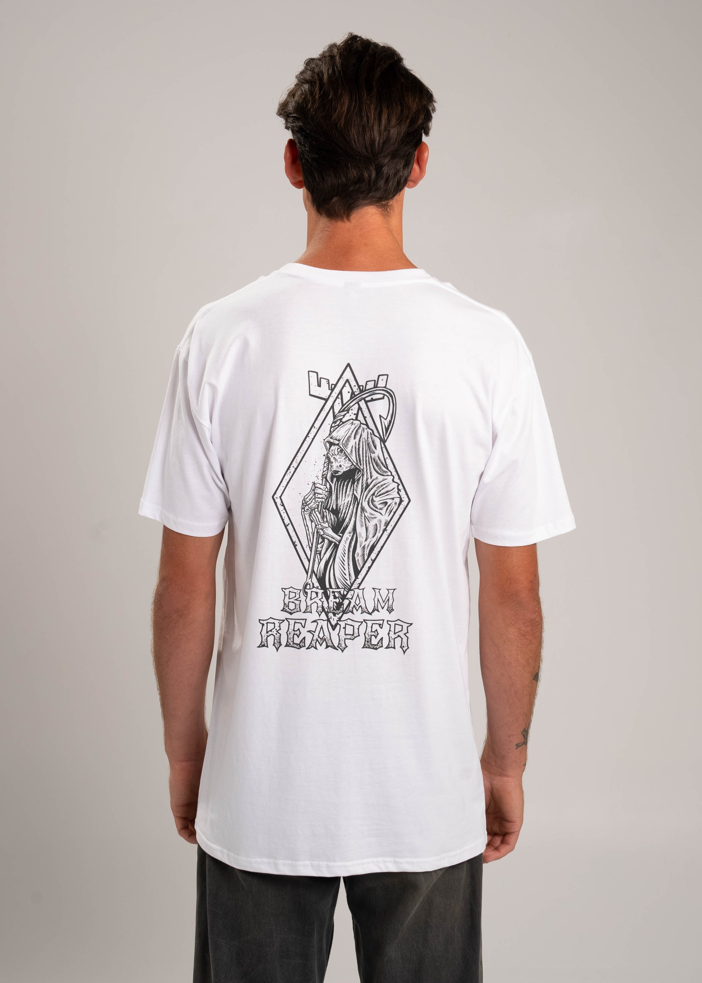 Dr.Moose T-Shirts T-Shirt White / S Bream Reaper T-Shirt