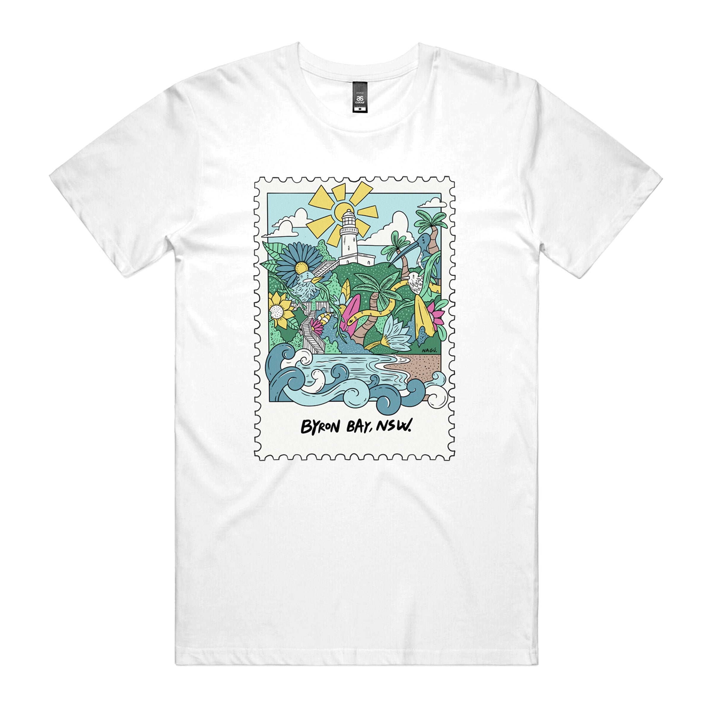  S Dr.Moose X NAGU Byron Lighthouse T-Shirt