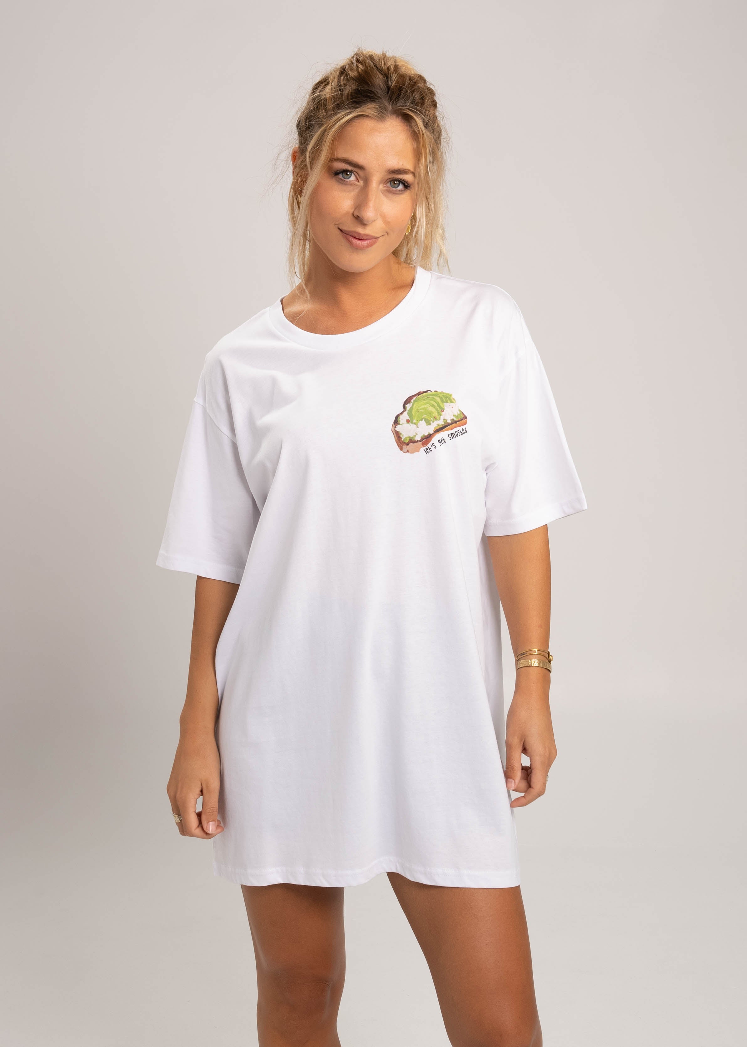 Dr.Moose T-Shirts T-Shirt White / S Get Smashed T-Shirt