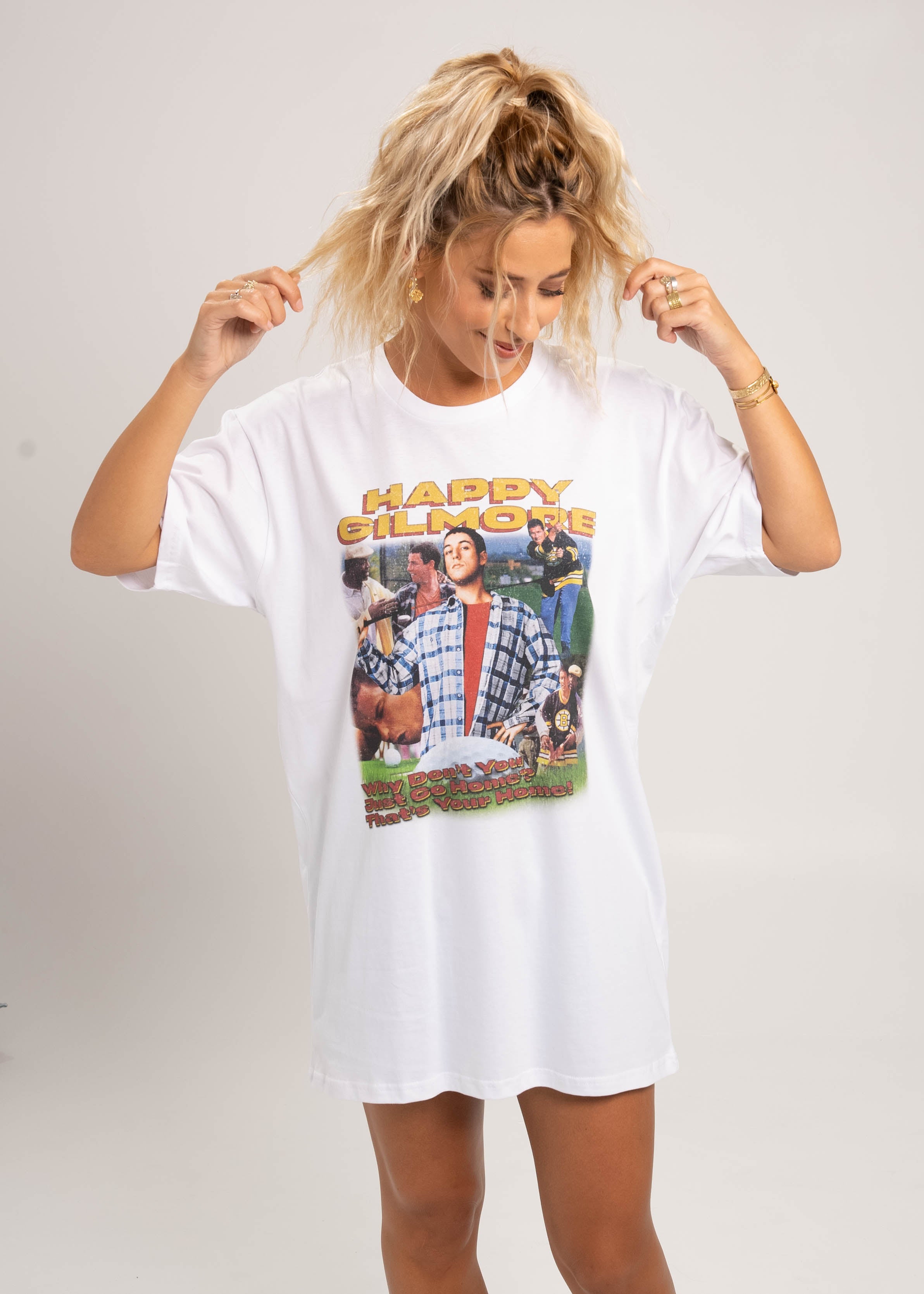 Dr.Moose T-Shirts T-Shirt White / S Happy G's Tapperoo 90's Bootleg Rap T-Shirt