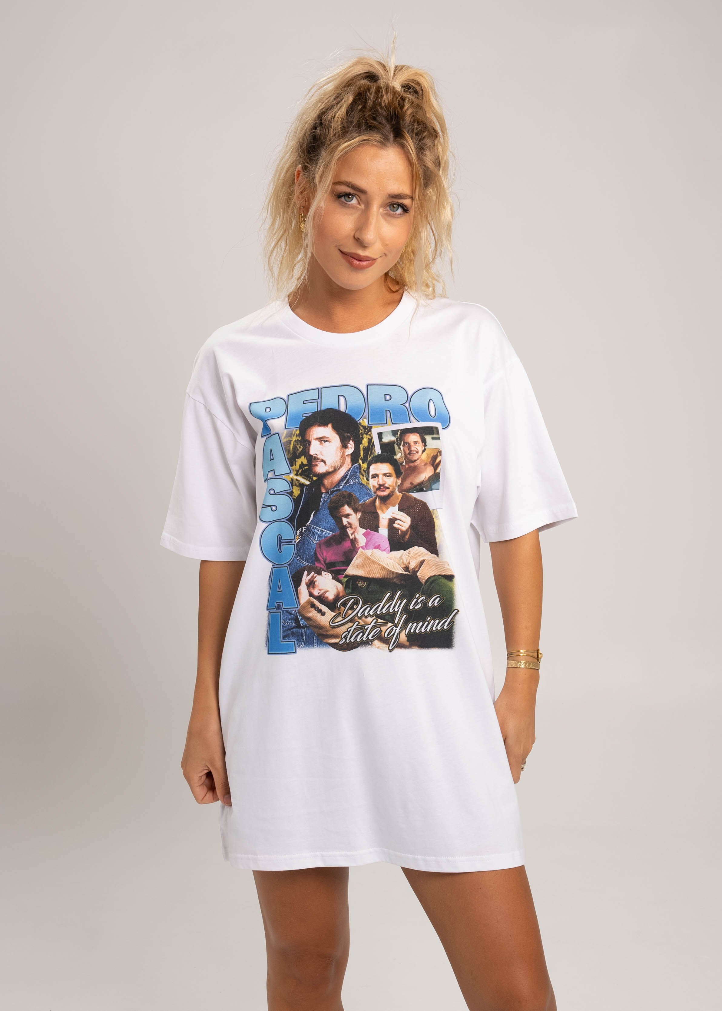 Dr.Moose T-Shirts T-Shirt White / S Pedro Daddy 90's Bootleg Rap T-Shirt