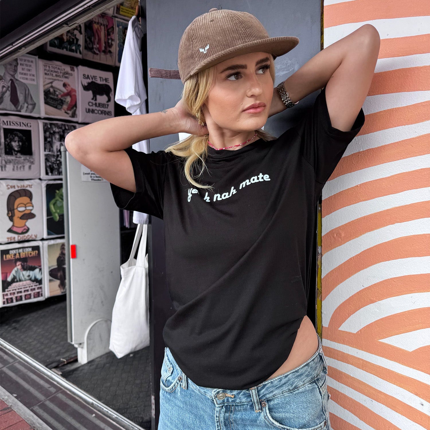 Dr.Moose T-Shirts T-Shirt Yeah Nah Mate T-Shirt