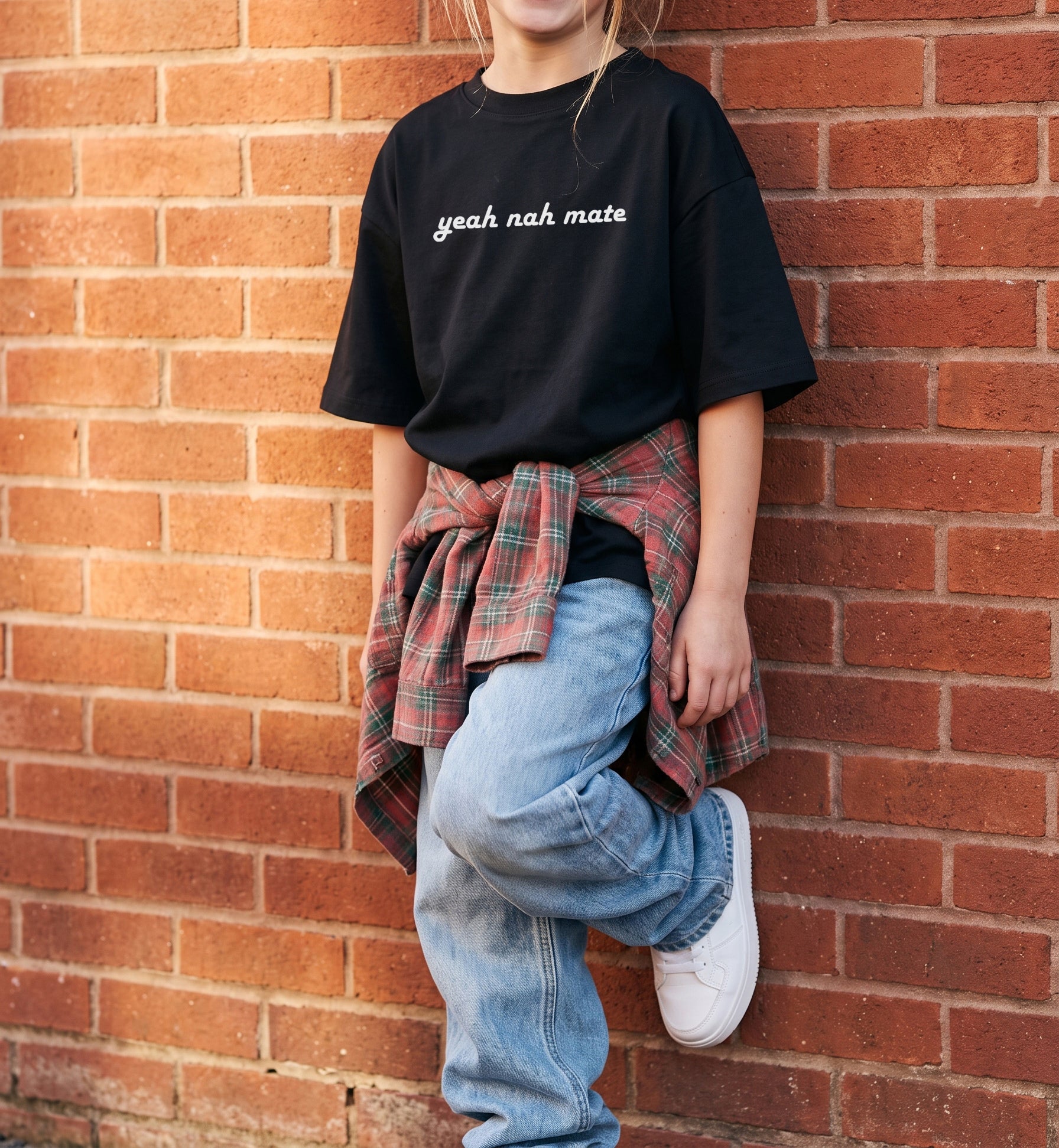 Dr.Moose T-Shirts T-Shirts Black / 2 Yeah Nah Mate KIDS T-Shirt