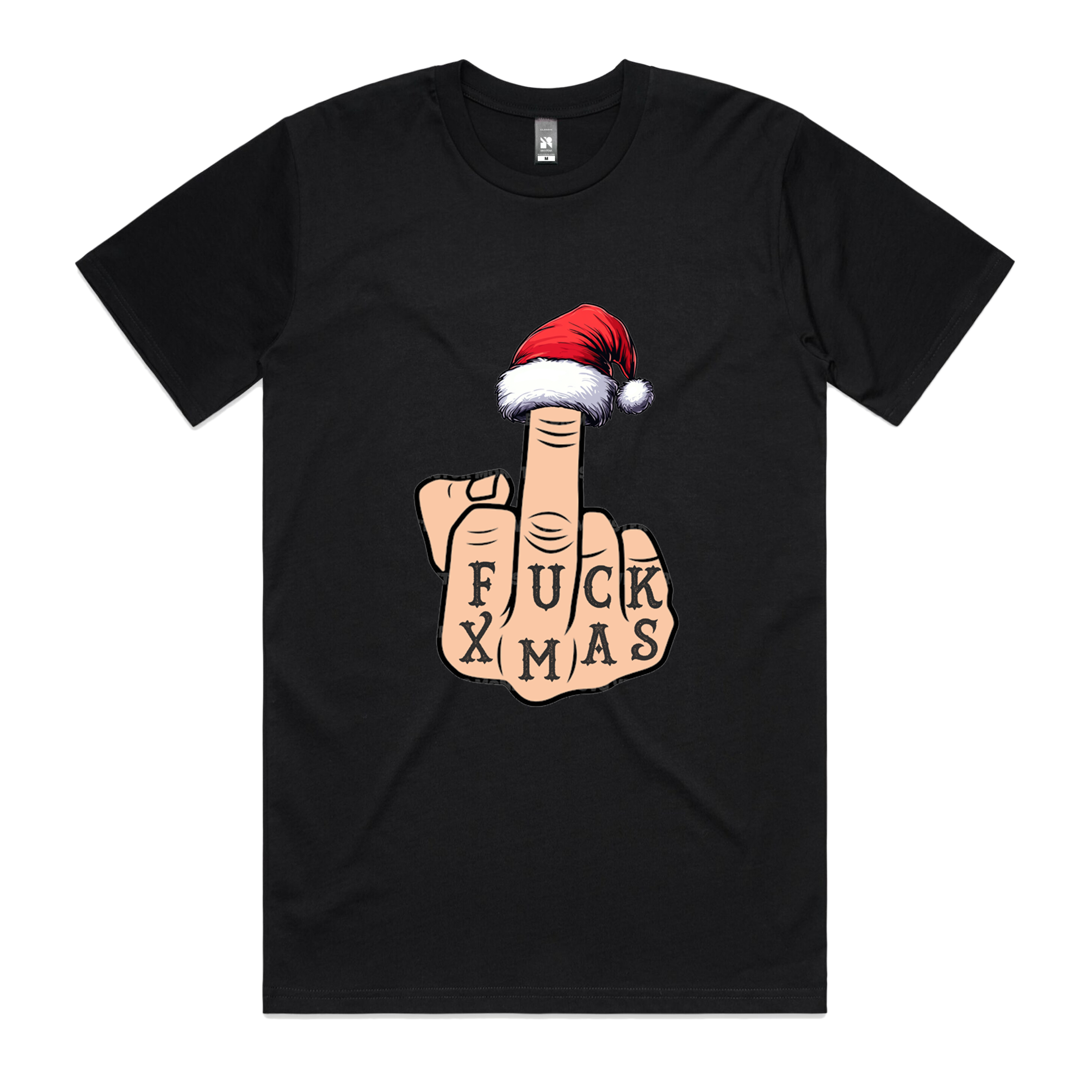 Dr.Moose T-Shirts T-Shirts Black / S Fk Xmas T-Shirt