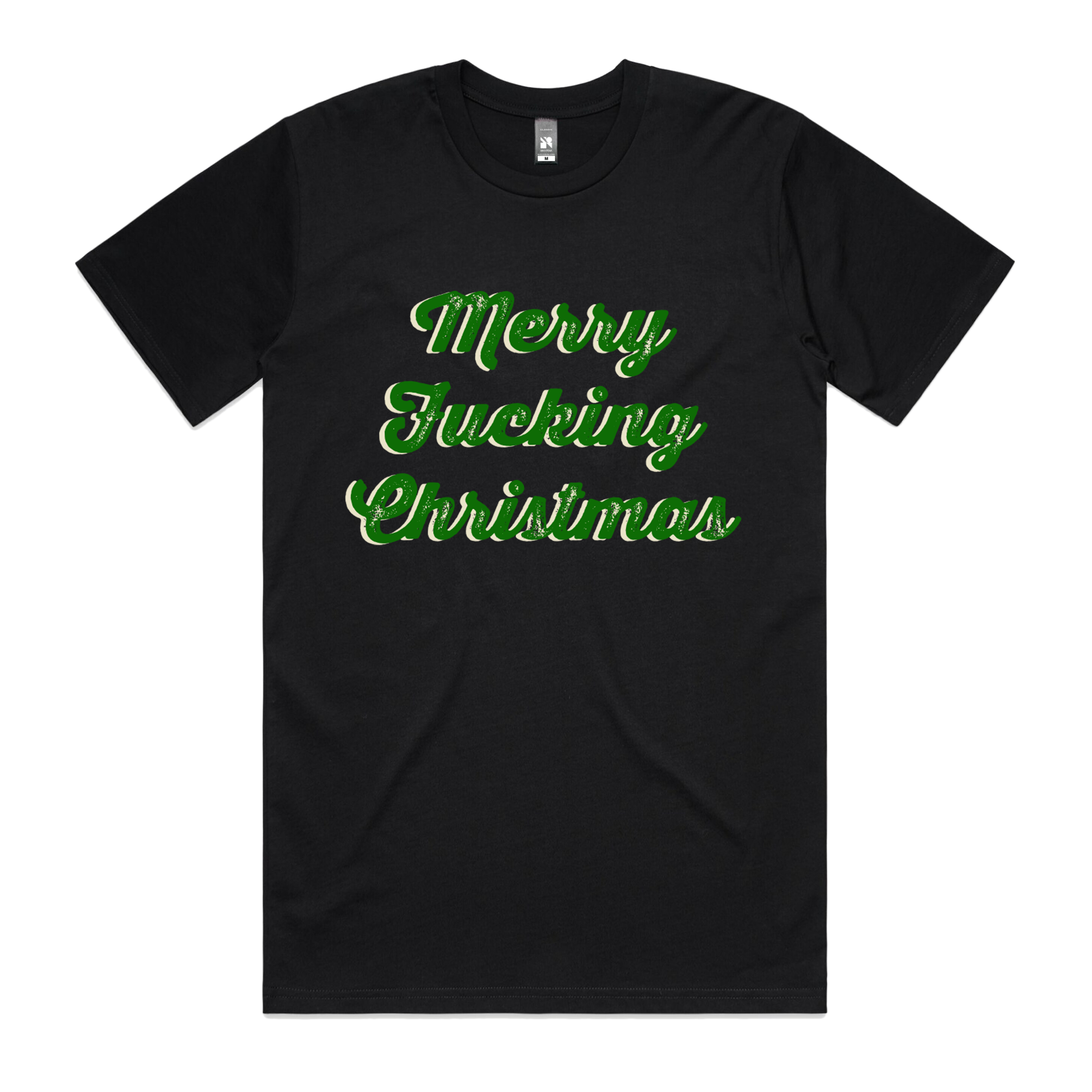 Dr.Moose T-Shirts T-Shirts Black / S Merry Effing Christmas T-Shirt