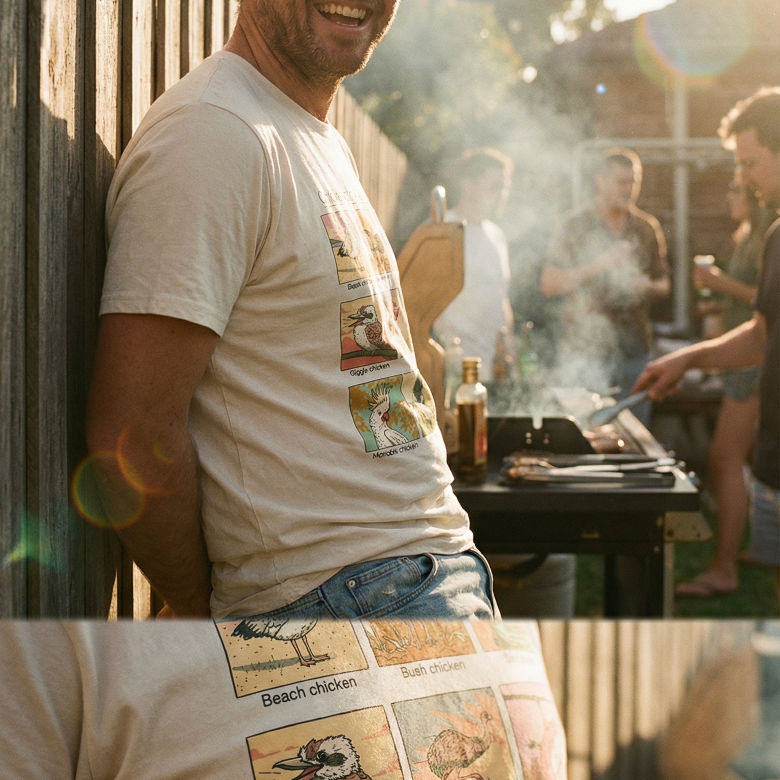 Dr.Moose T-Shirts T-Shirts Chickens of Australia T-Shirt