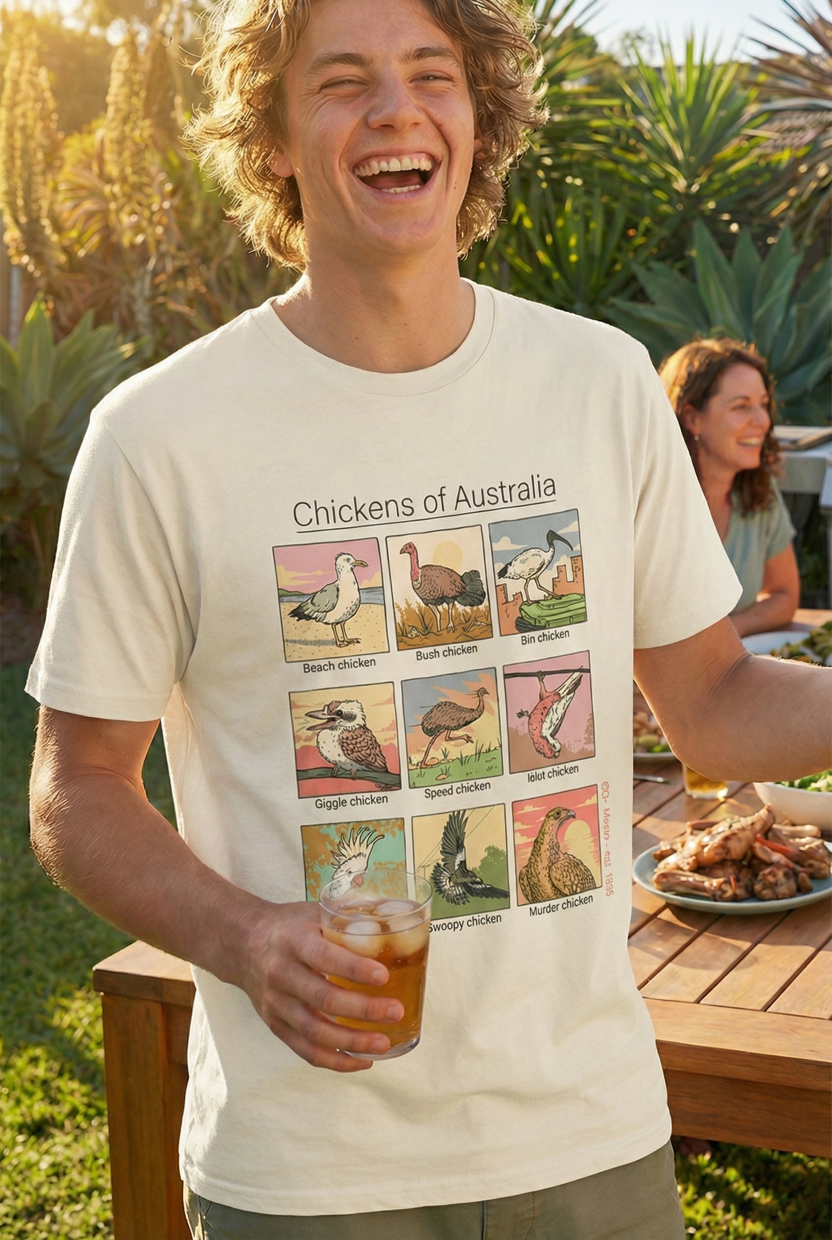 Dr.Moose T-Shirts T-Shirts Chickens of Australia T-Shirt