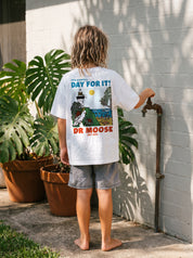 Dr.Moose T-Shirts T-Shirts Cream / 2 Day For It KIDS T-Shirt