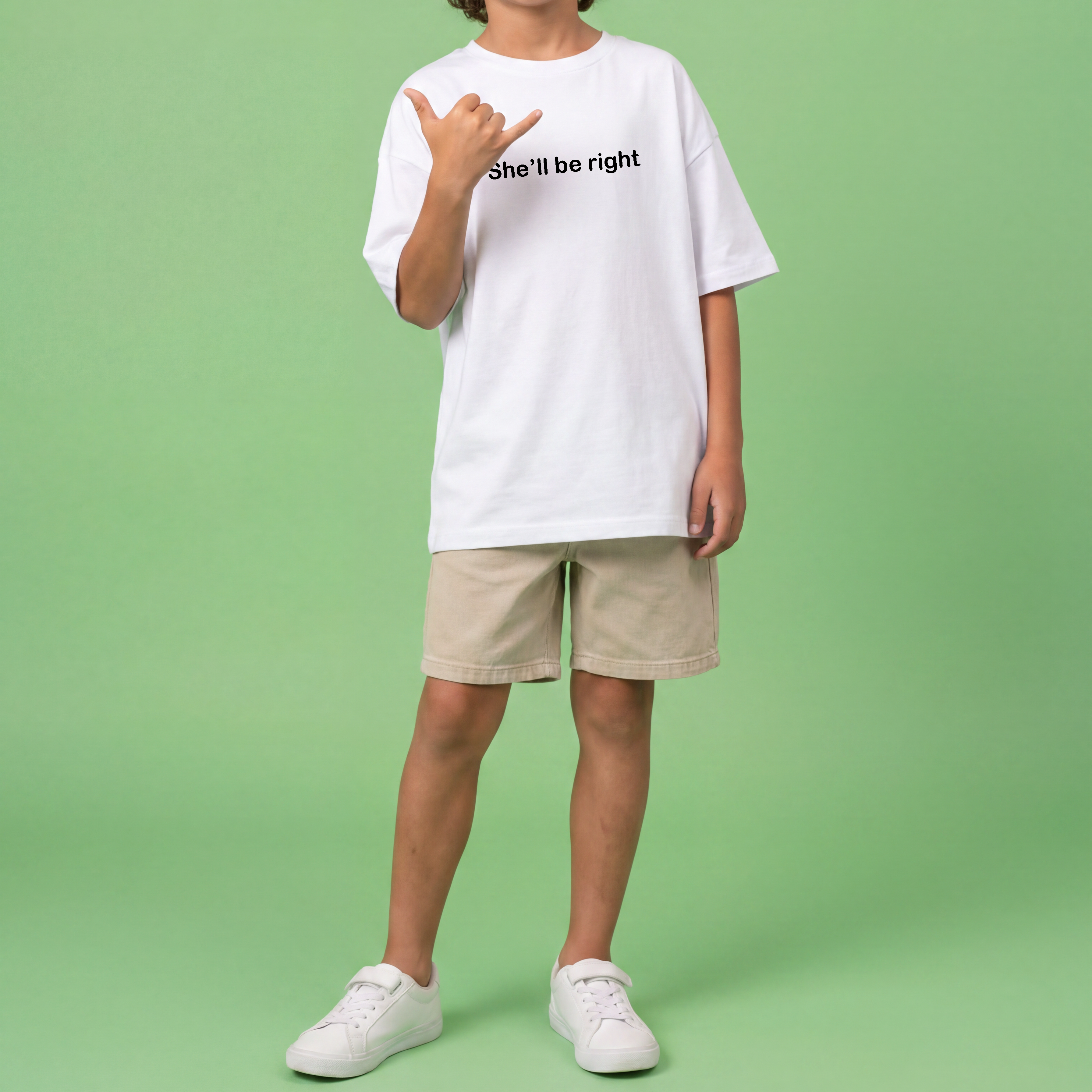 Dr.Moose T-Shirts T-Shirts She'll Be Right KIDS T-Shirt