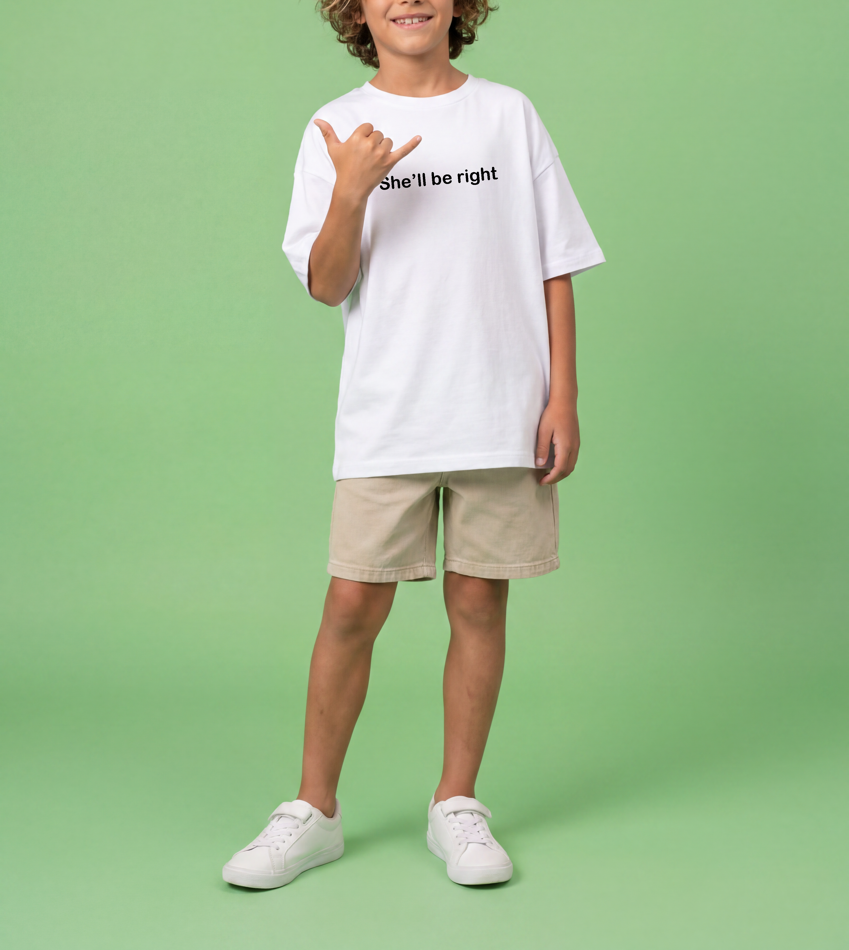 Dr.Moose T-Shirts T-Shirts She'll Be Right KIDS T-Shirt