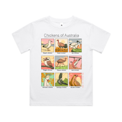 Dr.Moose T-Shirts T-Shirts White / 2 Chickens of Australia KIDS T-Shirt