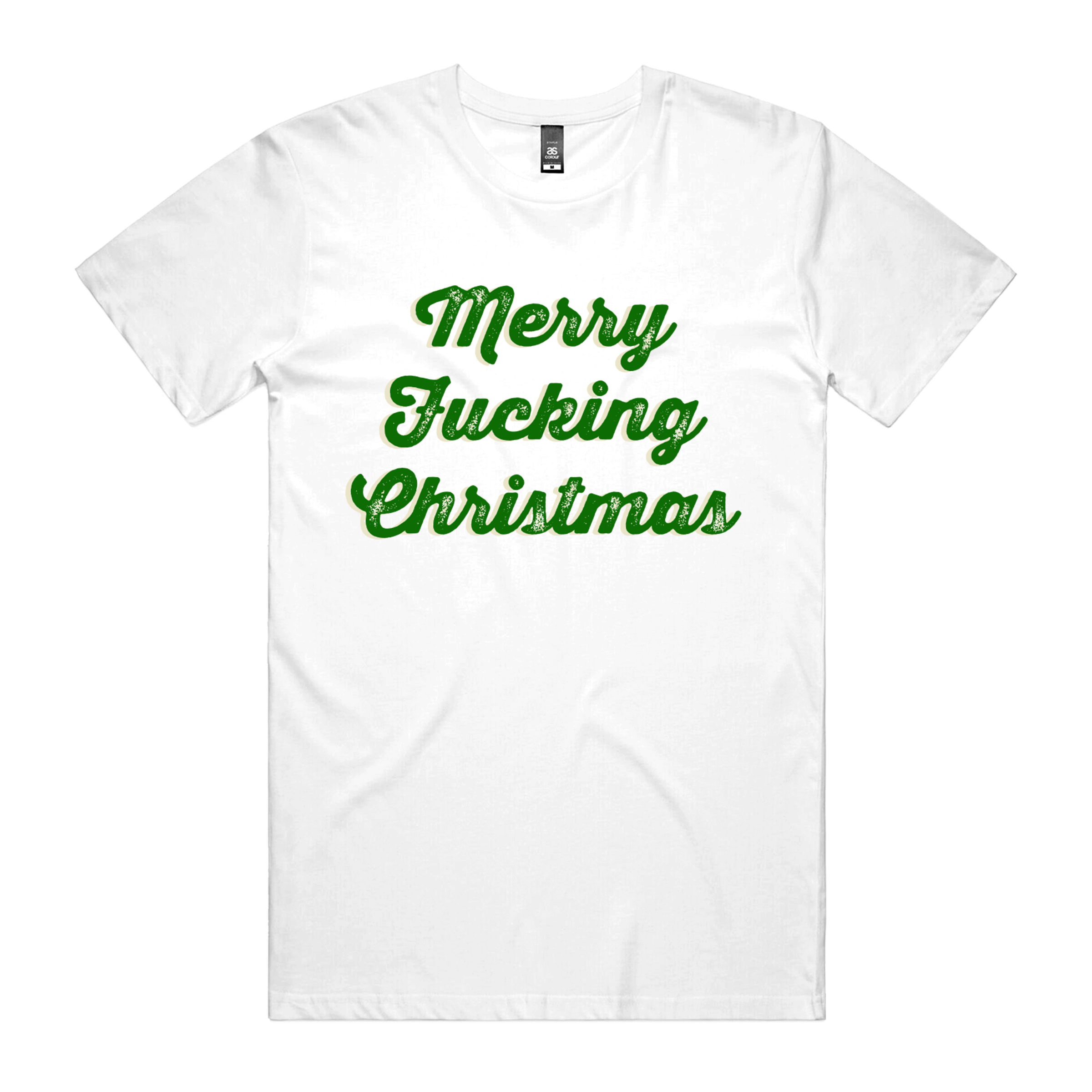 Dr.Moose T-Shirts T-Shirts White / S Merry Effing Christmas T-Shirt