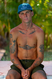 Dr.Moose Trucker Hat Atlantic Cord Logo Cap