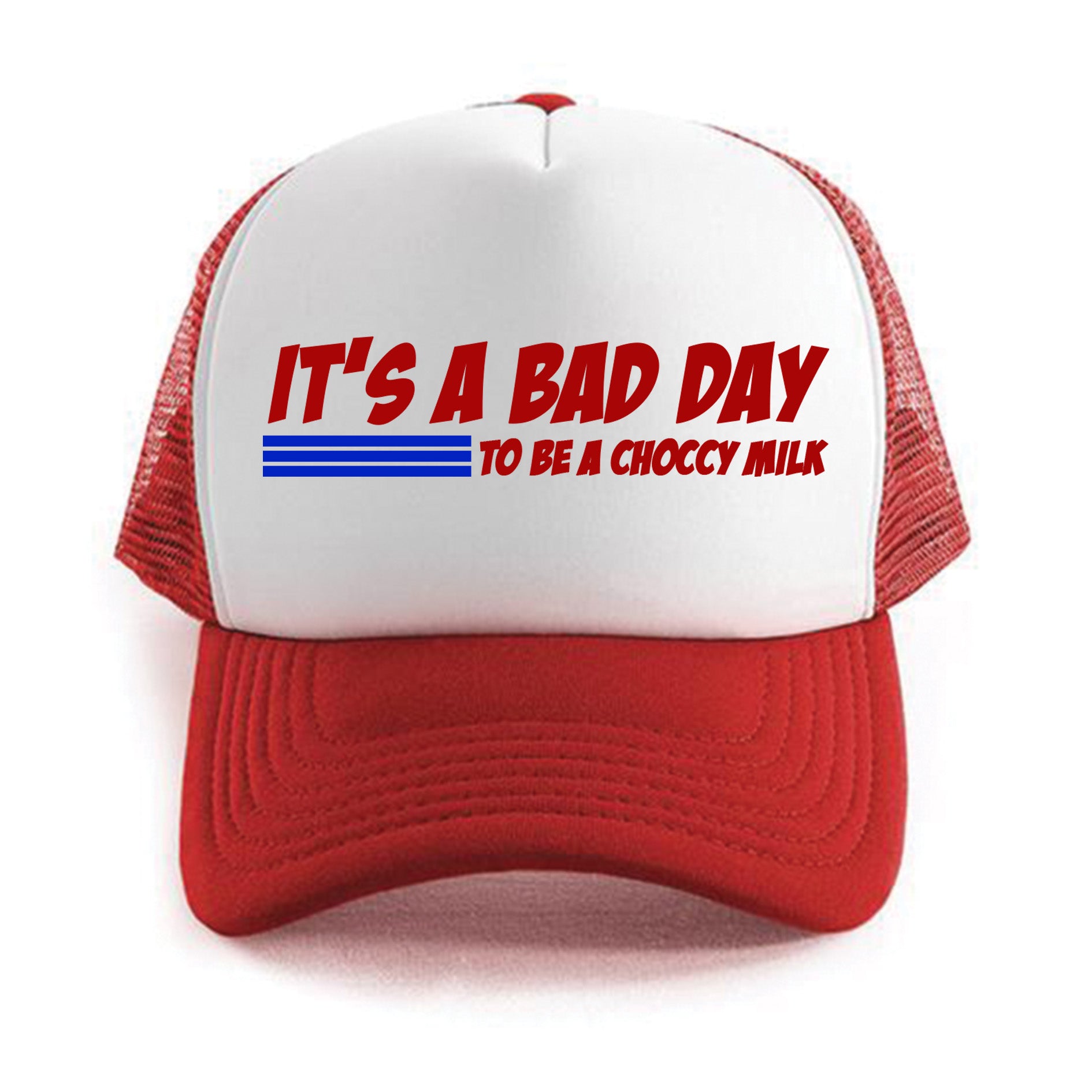Dr.Moose Trucker Hat Bad Day to be a Choccy Milk Trucker