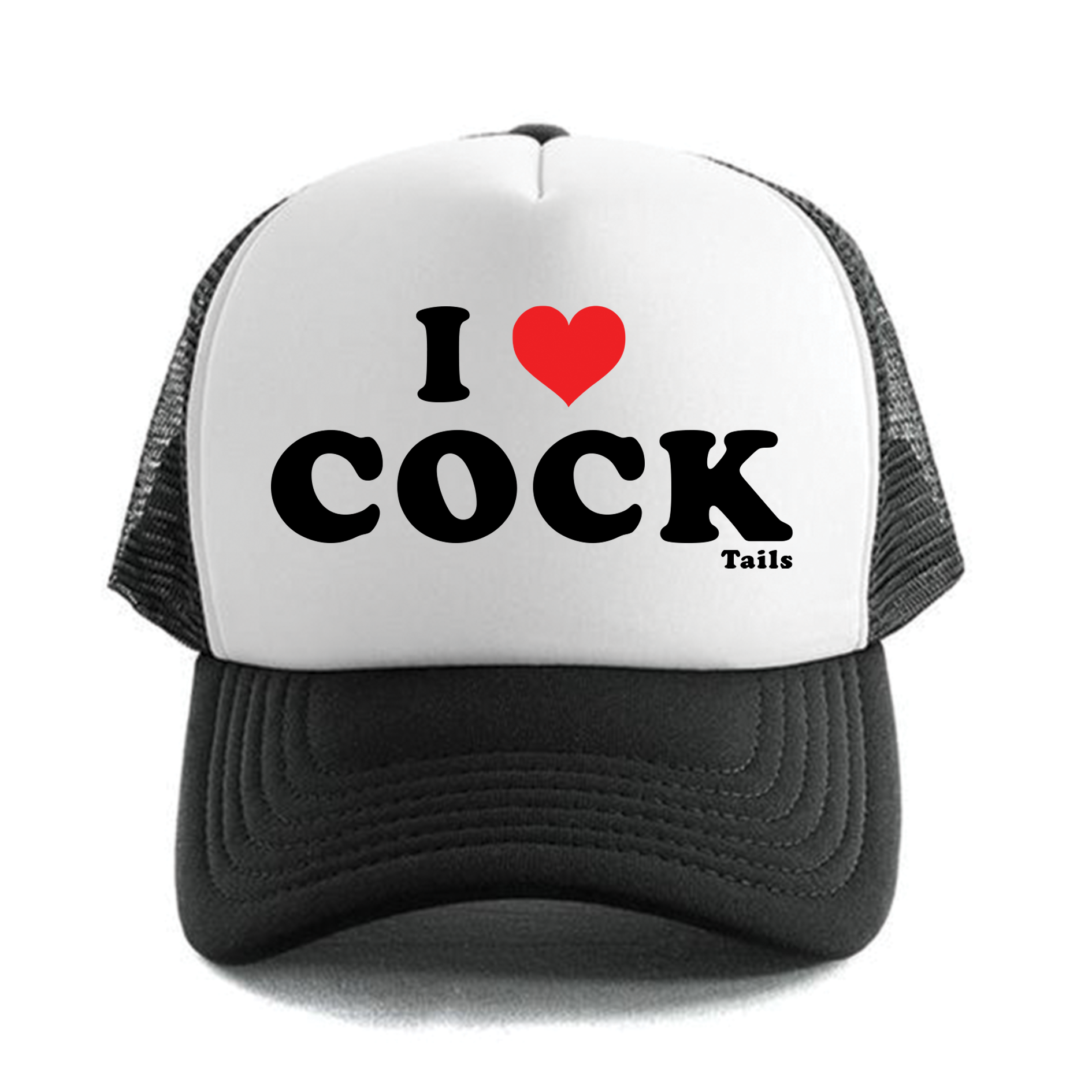 Dr.Moose Trucker Hat I Love Cock Tails Trucker
