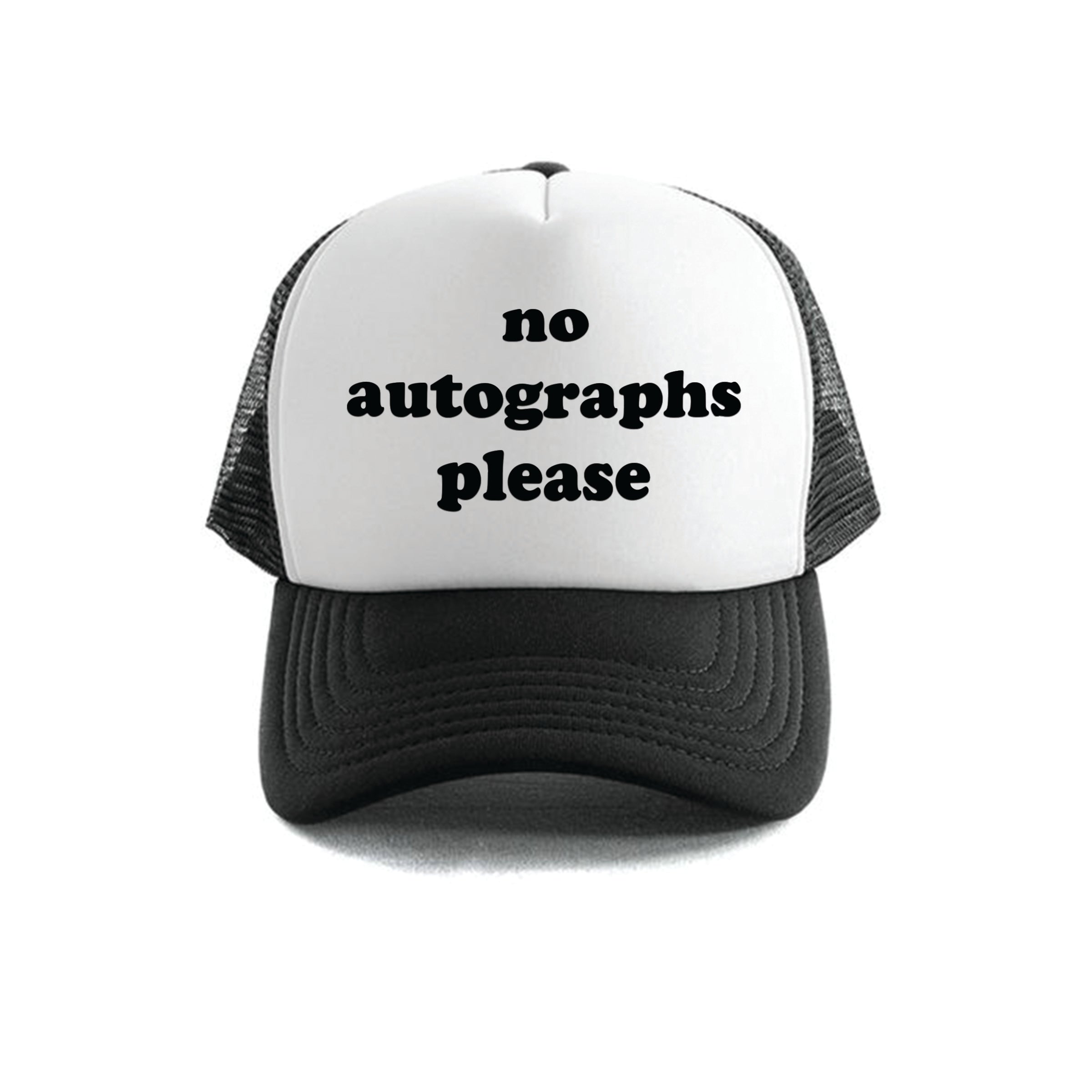 Dr.Moose Trucker Hat No Autographs Please Trucker