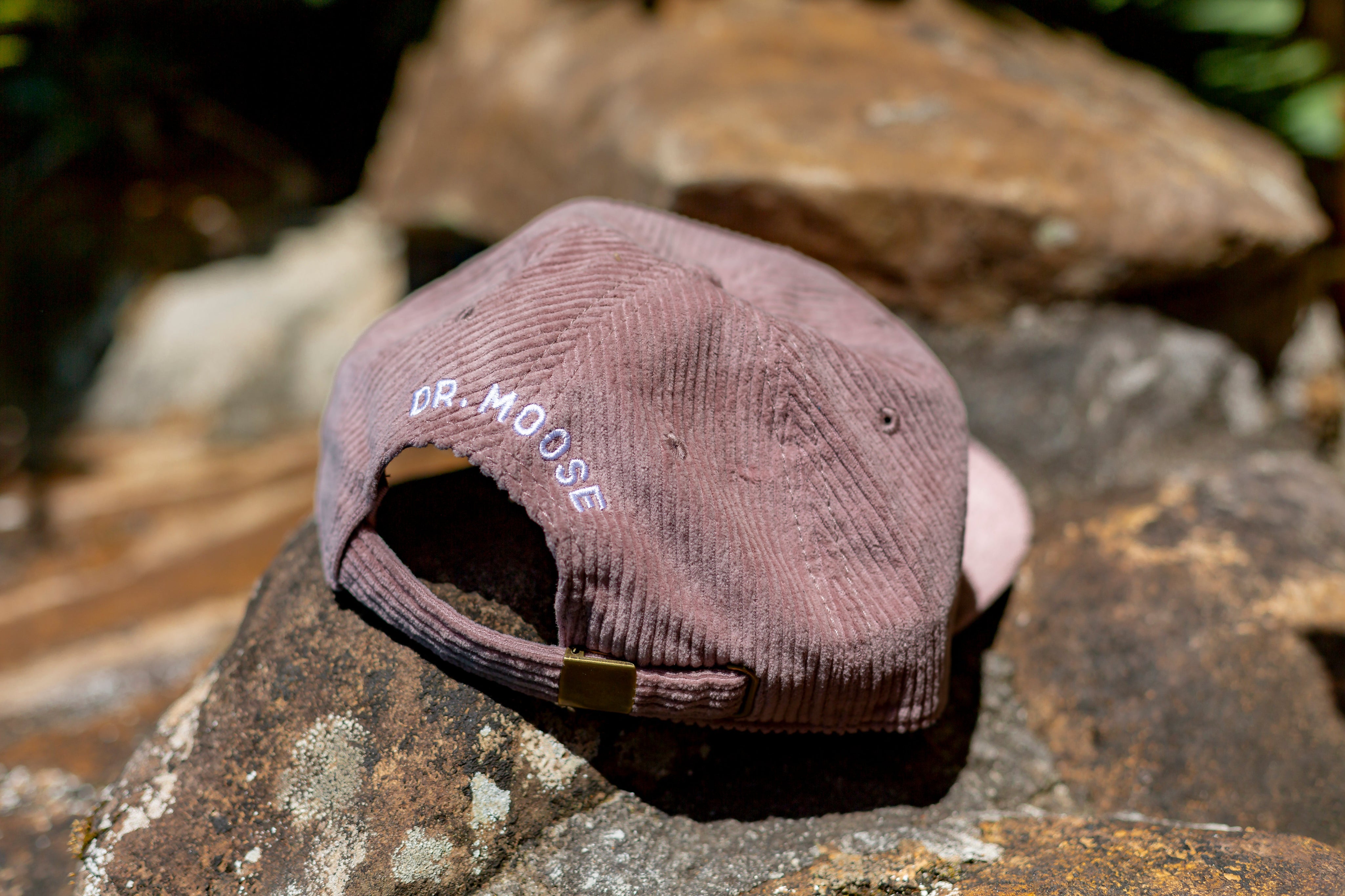 Dr.Moose Trucker Hat Pink Cord Antler Cap