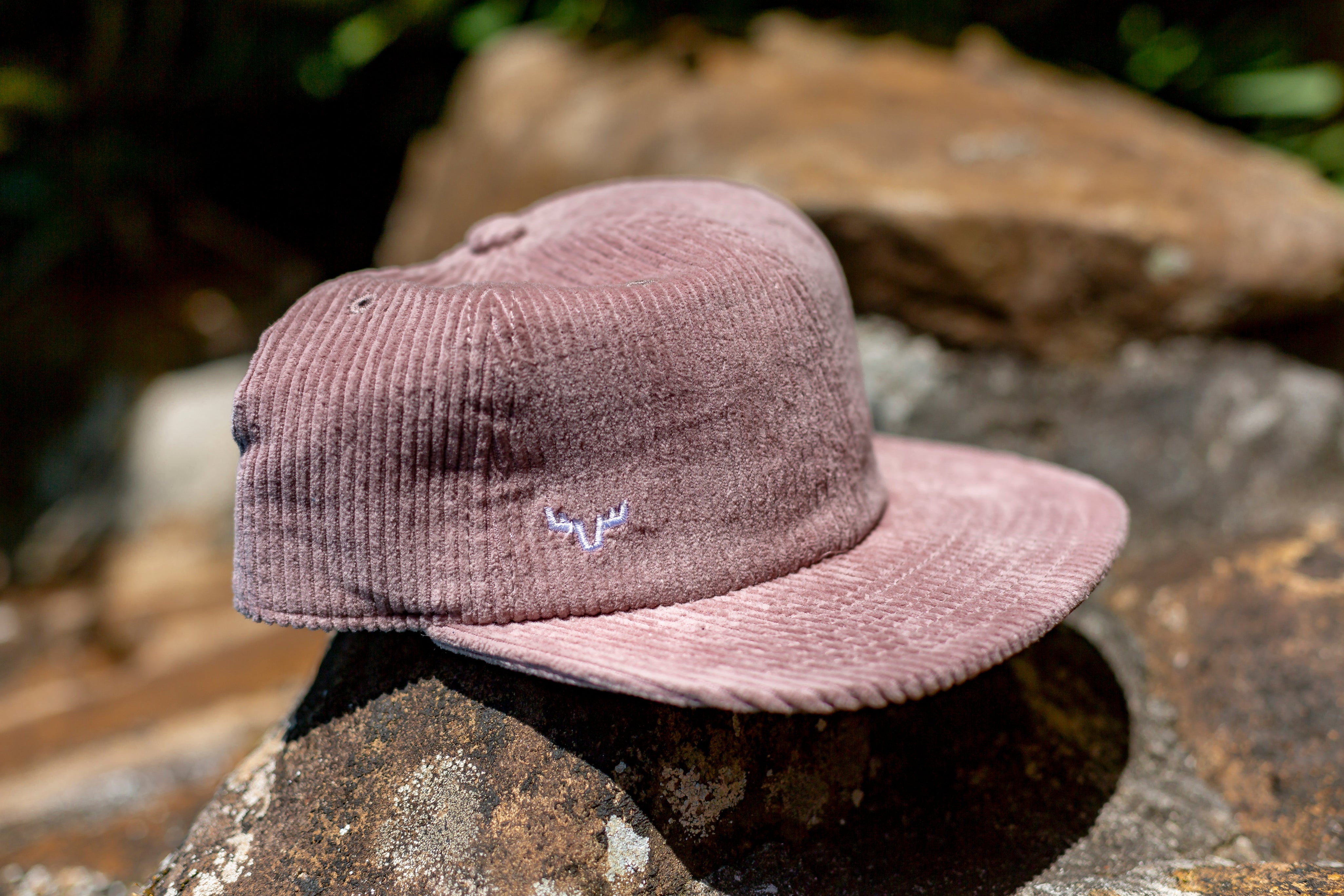 Dr.Moose Trucker Hat Pink Cord Antler Cap