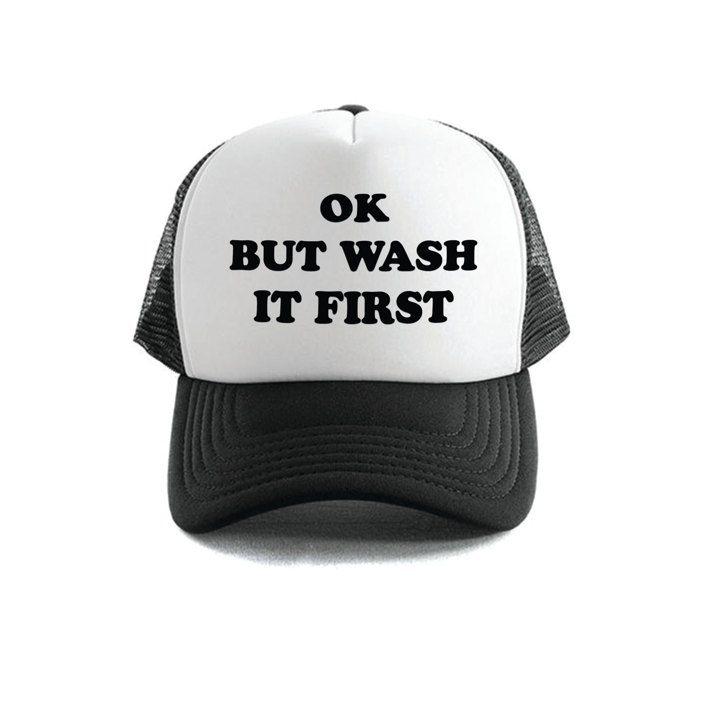 Dr.Moose Trucker Hat Wash It First Trucker