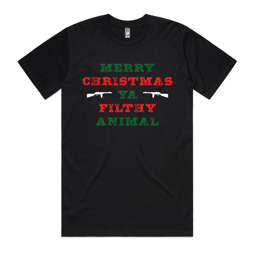 Filthy Animal Christmas T-Shirt