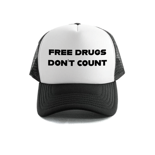 Free Drugs Don't Count Trucker