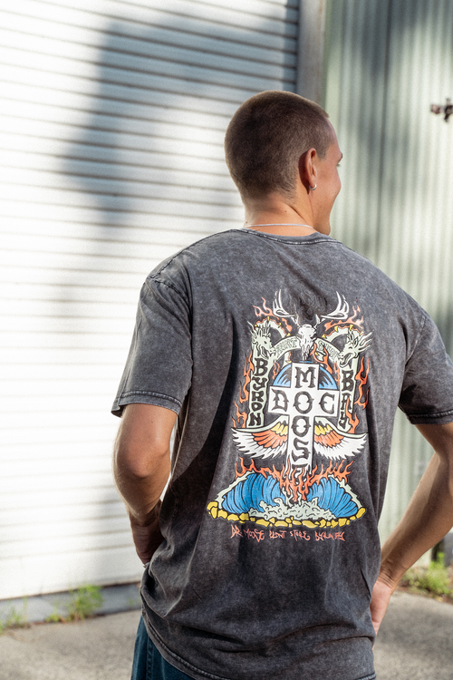 dr.moose moosetown Byron bay t-shirt