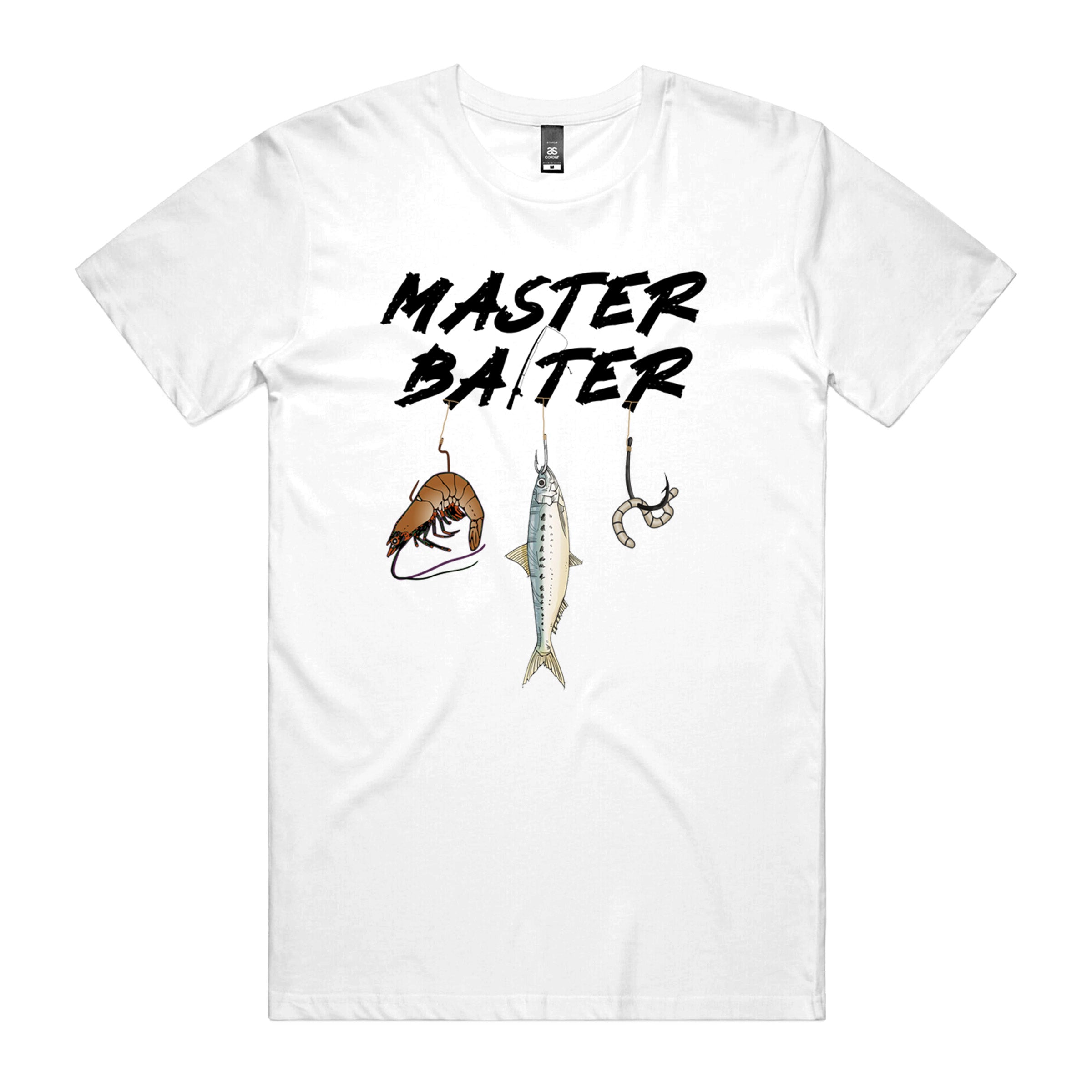 Master Baiter T Shirt, Funny Fishing Shirt