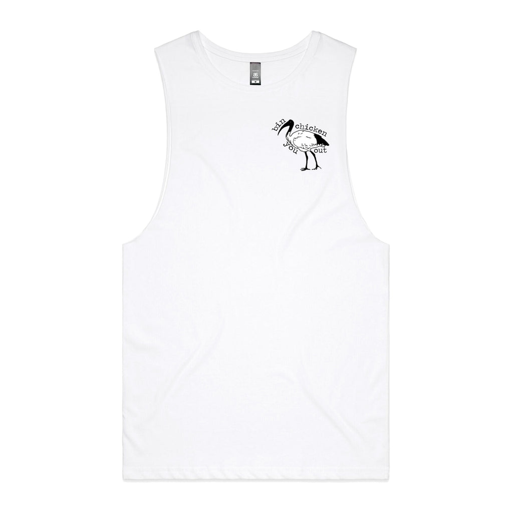 Dr.Moose Byron Bay Bin Chicken You Out Muscle T-Shirt