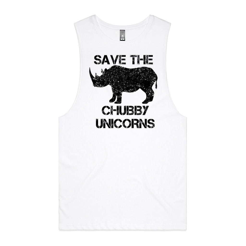 Dr.Moose Byron Bay Chubby Unicorn Muscle T-Shirt