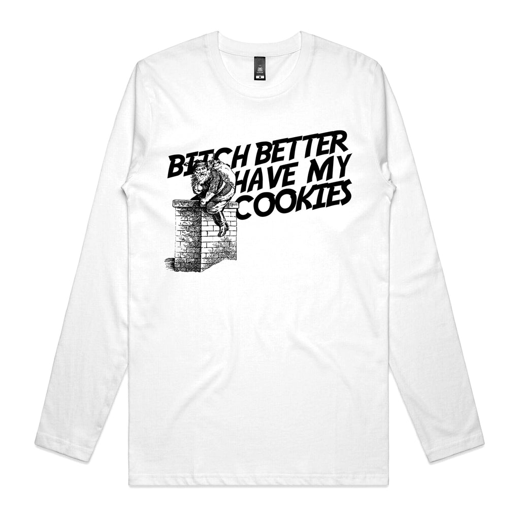 Dr.Moose Byron Bay Better Have My Cookies Christmas Longsleeve T-Shirt