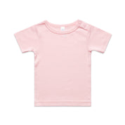 Dr.Moose Baby Tees 12-18 months / Pink / One Side SIMPLE Custom Baby Tee