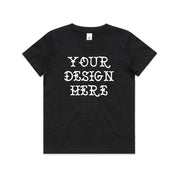 Dr.Moose Custom Tee Black / 2 / One Side SIMPLE Custom Kids Tee