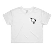 Dr.Moose T-Shirts Crop White / XS Bin Chicken You Out Crop
