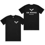Dr.Moose T-Shirts T-Shirt Dr. Moose Antlers Black T-Shirt