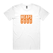 Dr.Moose Byron Bay White / S Heaps Good Funny Aussie T-Shirt