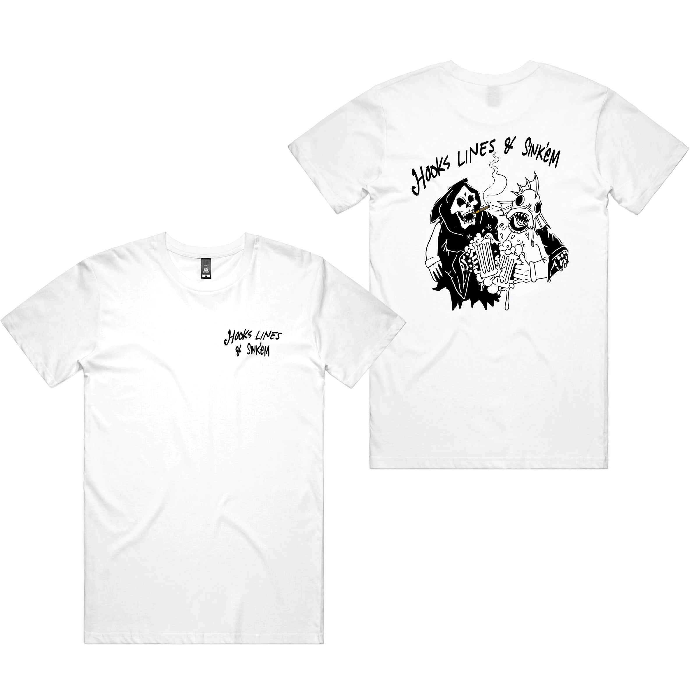 Dr.Moose T-Shirts T-Shirt White / S Sinkem T-Shirt